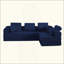 Canapé modulaire en forme de L, canapé modulaire en velours côtelé de style minimaliste moderne-1376998826