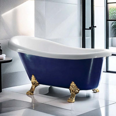 Simple and Modern Acrylic Bathtub