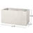 White Magnesium Oxide Cube Planter - 31.64"W X 16.1"D 16"H Lightweight Concrete Outdoor Oxide, With Stand