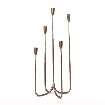 Brass Tabletop Candelabra