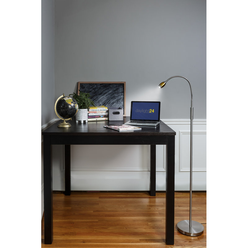 Soho 65 " LED Task Floor Lamp, Gold