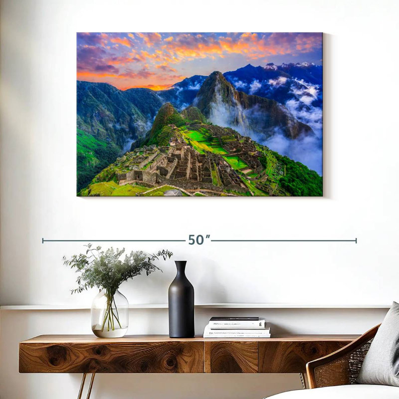 Lilie emblématique Machu Picchu, H 26 po x l 39 po