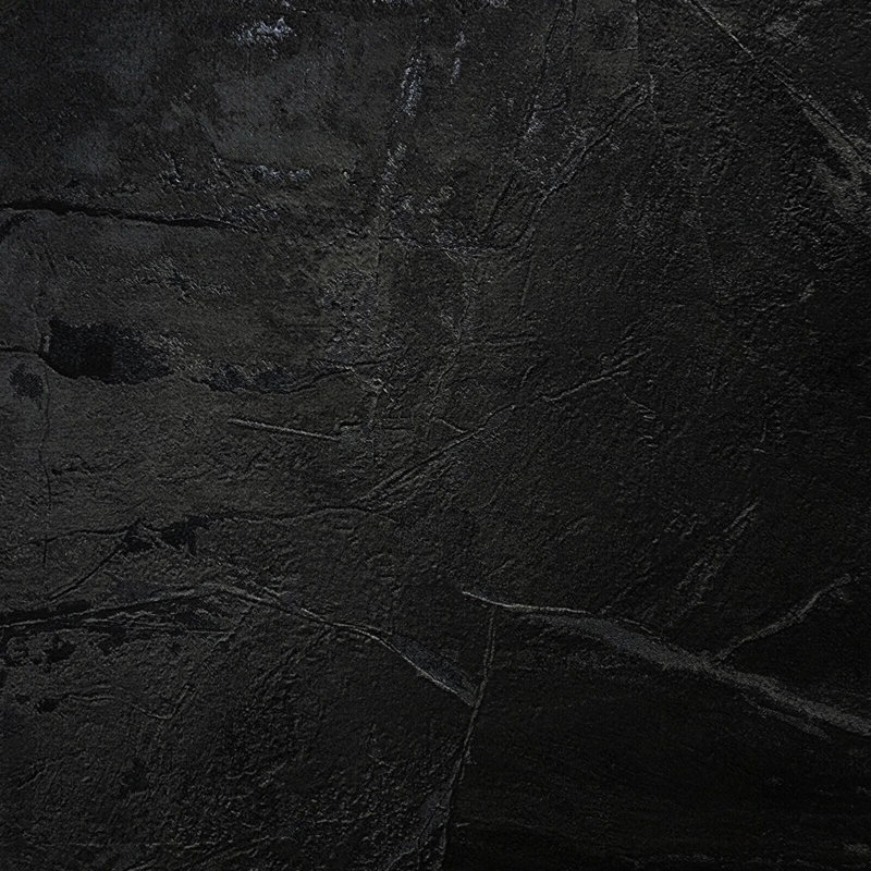 Papier peint imitation tissu gris anthracite Albee