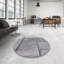 Tapis gris tissé à la machine-136517855