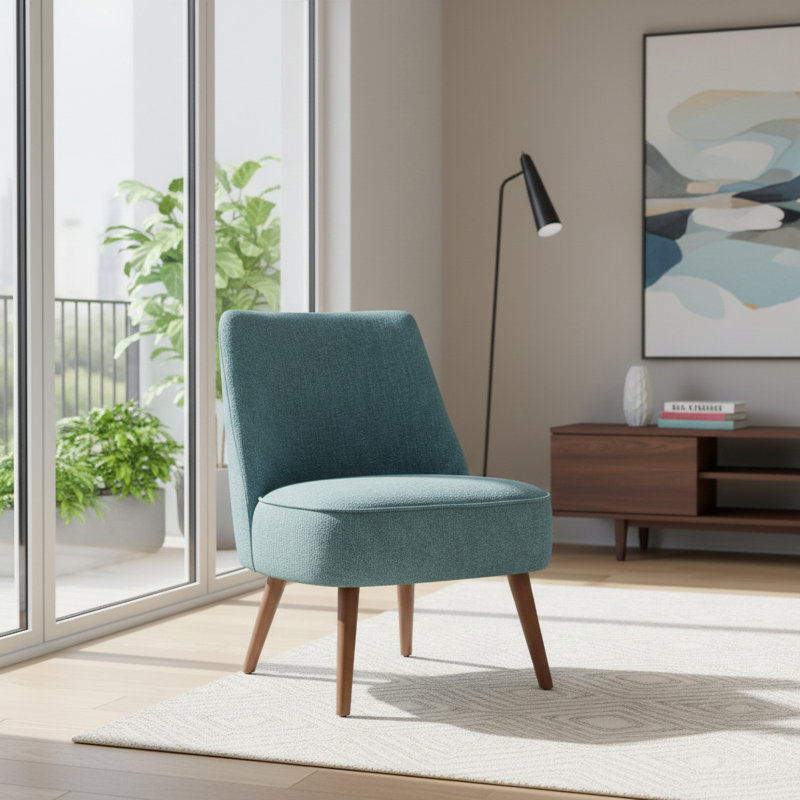 Annika Accent Chair, Teal