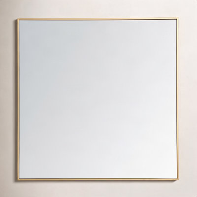 Sabine Metal Rectangle Wall Mirror