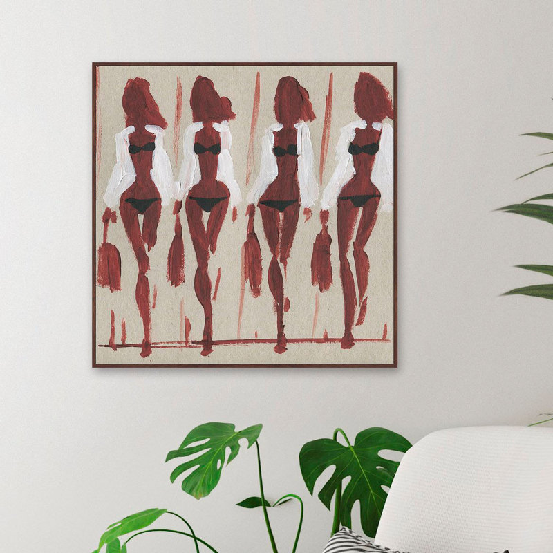 " Garnet Creation " Painting Print, 24" H x 24" W