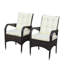 2-Piece Liberatore Dining Chairs With Cushions