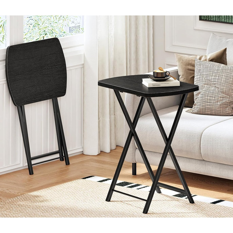Folding Table, Black