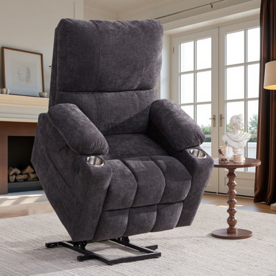 Fauteuil inclinable Power Lift avec repose-pieds allongé