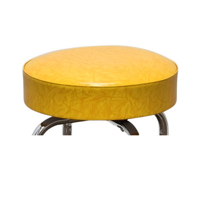Retro Home Chrome Swivel Counter And Bar Stool