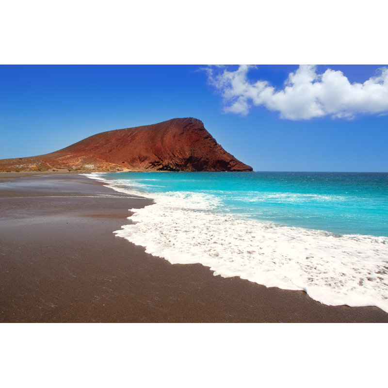 Beach Playa De La Tejita by Lunamarina - Wrapped Canvas Photograph, 18" W x 12" H