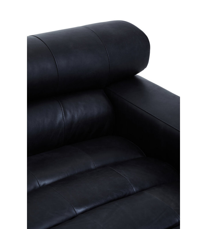 2 Seater Leather Sofa & Chaise