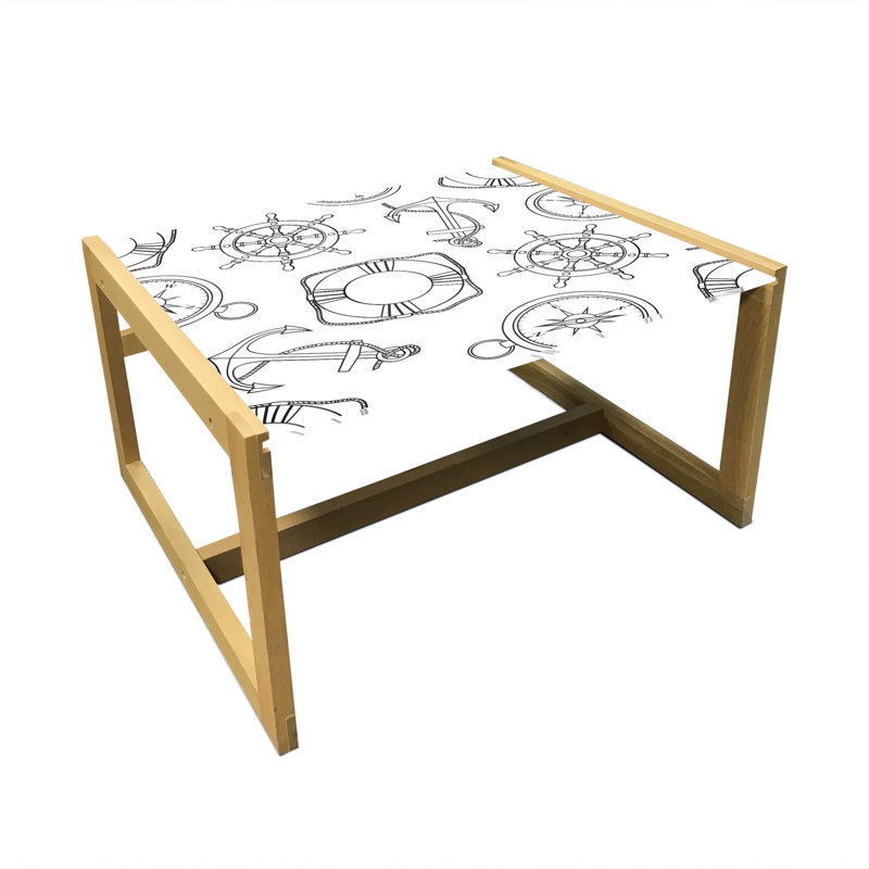 Jahne Sled Coffee Table, 62cm H x 74cm W x 40cm D