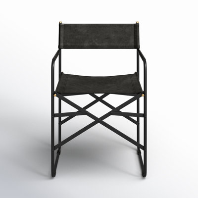 Sambac 18'' H Metal Folding Arm Chair