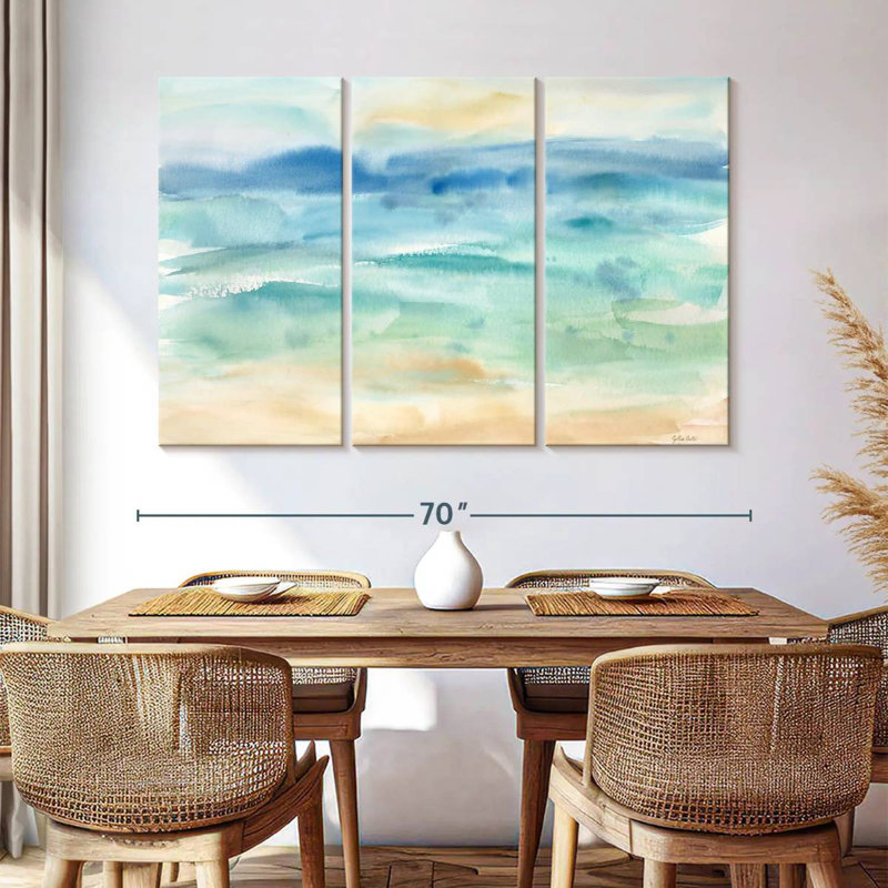 Avery Abstract Seascape I, 42" H x 65" W