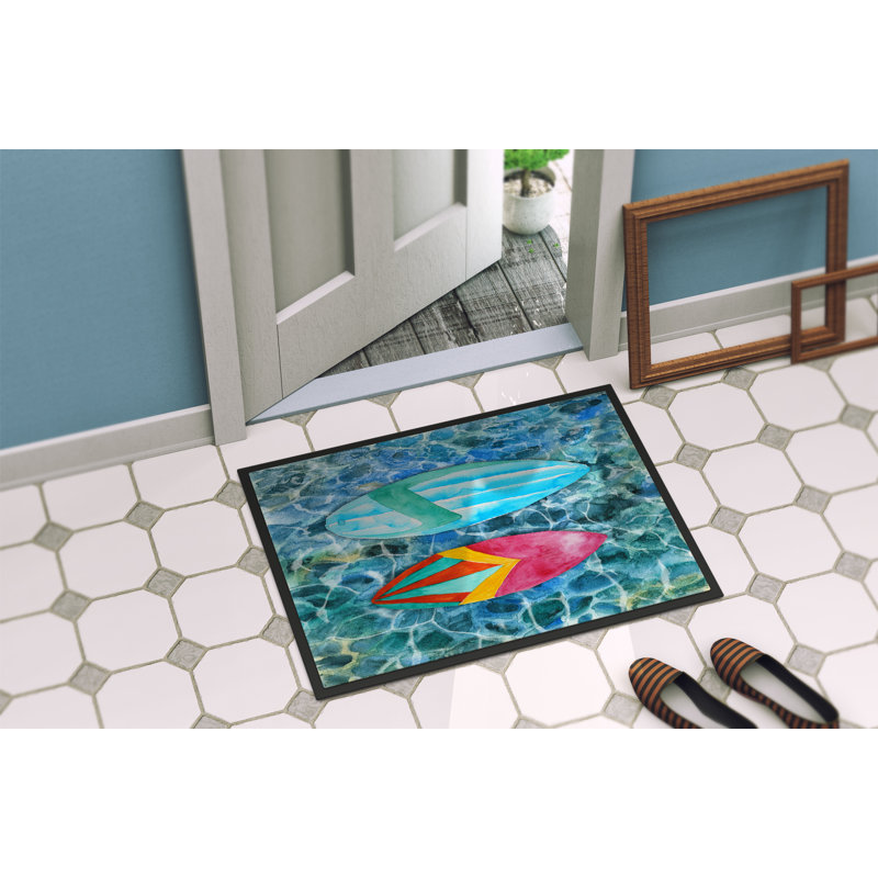 Non-Slip Outdoor Doormat, 27" W x 18" L 