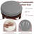 Swivel Counter Stool with Solid Wood Frame