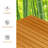 Outdoor Pop-Up Folding Bamboo Roll Table