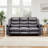 Space-saving Recliners Leather Finish Modern Design For Home