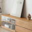 Meuble télé rétro en bois massif de style minimaliste-105491685