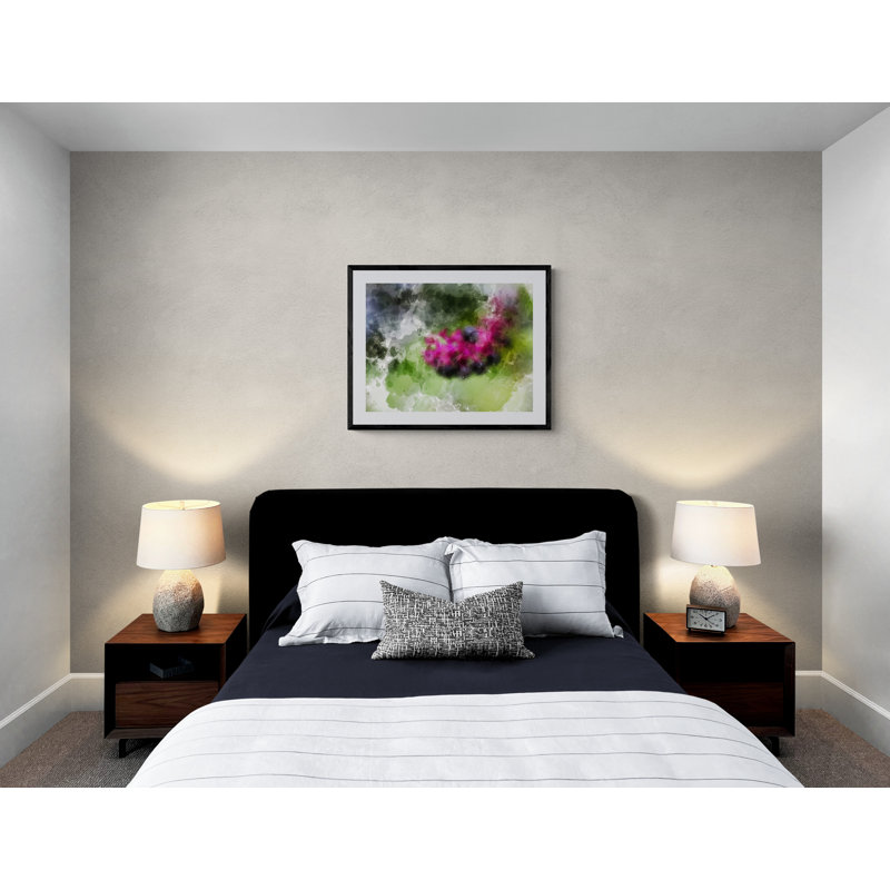 Abstract 6858 Print by Chamira Young, Black Framed Paper, 24" H x 30" W
