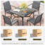 Ensemble repas d'extérieur carré L 36,8 po Beitris-1191205824
