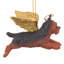 Yorkie Dog Angel Holiday Ornament