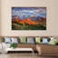Mont Wasatch sur toile-1398647209