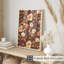 Impression florale d'automne sans cadre