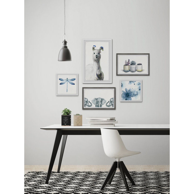 Liliany Aqua Boho 'Pentaptych