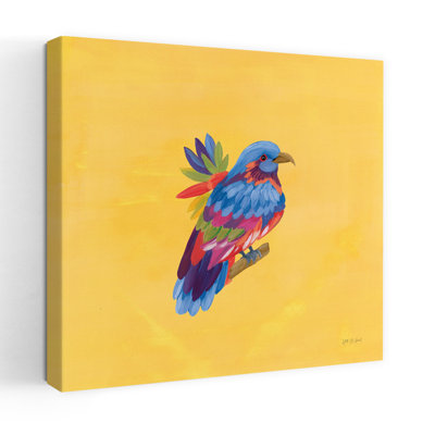 Oiseaux de paradis, art tropical