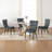 Velvet Upholstered Dining Chair-574241458