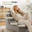 Chaise d'appoint rembourrée Modern-1002432707