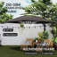 300cm Lighted Tilt Cantilever Parasol-1427772495