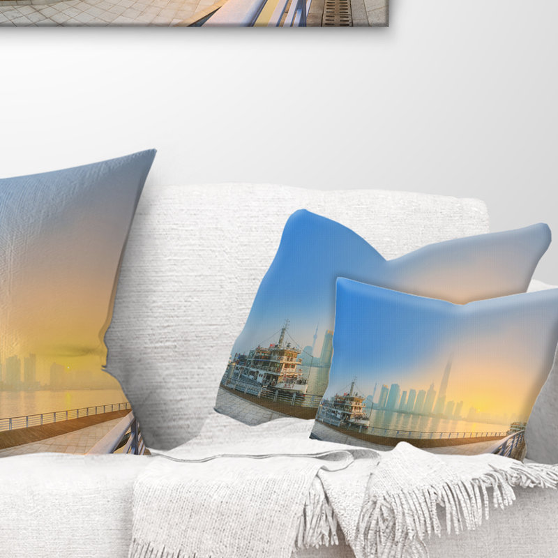 Reversible Throw Pillow