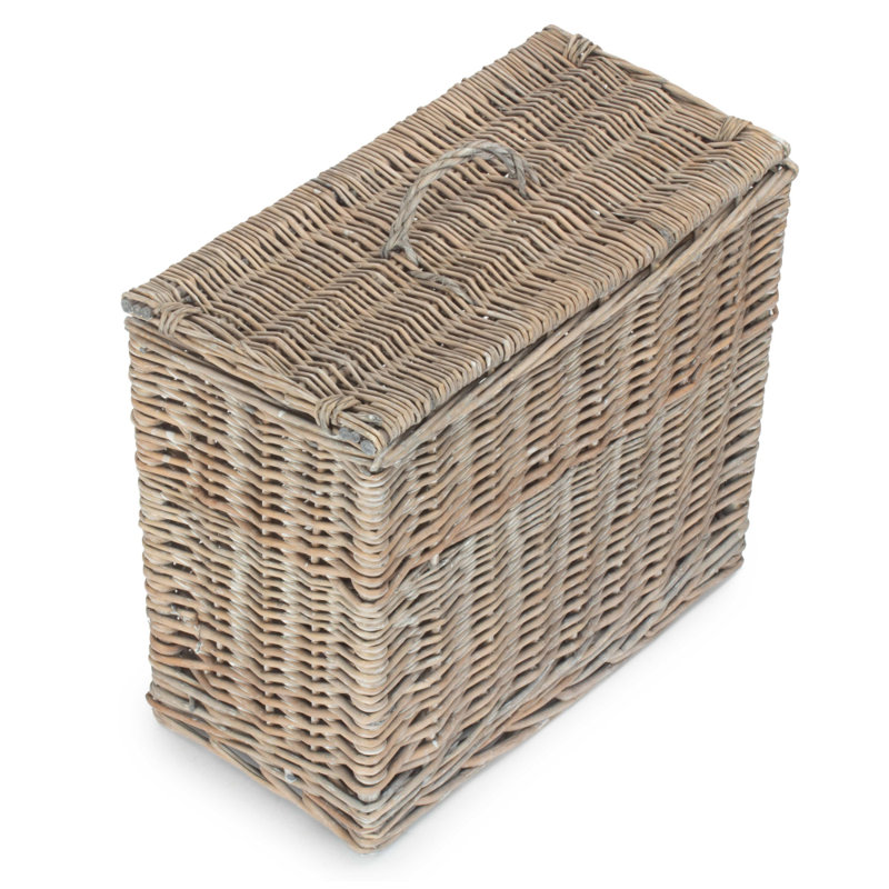 August Grove Wicker Decorative Basket