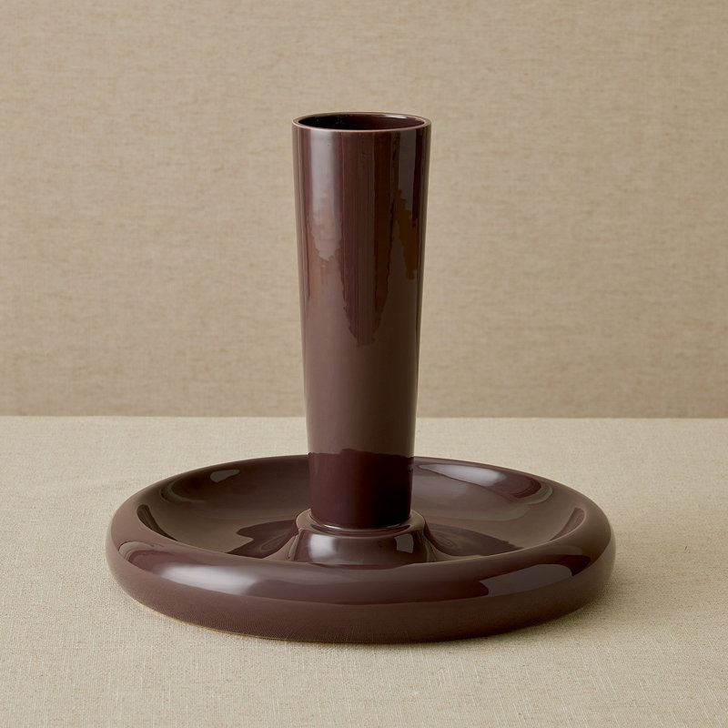 Grand vase prune