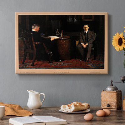 The Sentence of Death-John Collier-Gallery Wrapped Canvas-1908