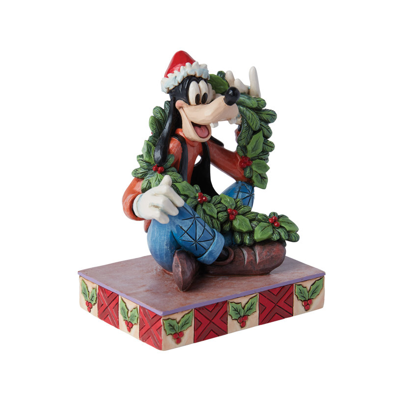Figurine de Noël Jim Shore Disney Traditions Goofy