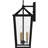 Hull 3-Light Matte Black Outdoor Wall Lantern