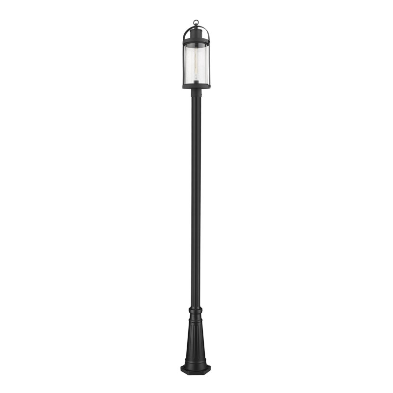 Lampadaire noir 1 lumière Vierra (double), H 118,75 po x l 10 po x P 10 po