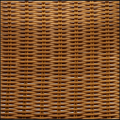 Élégant ensemble de 2 chaises de salle à manger d'extérieur, bois d'acacia teck, osier brun, coussins imperméables gris pour les patios et les jardins