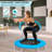 Sapphome Round Kid / Toddler Trampoline with Handlebar-87700579