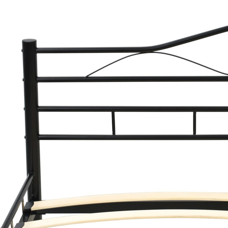 Pablo Bed, Black, Super King (6')