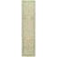 Wool Oriental Area Rug in Ivory/Blue-630946391