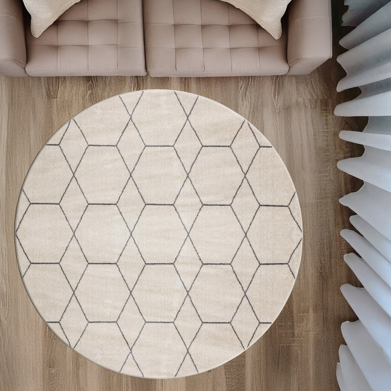 Arborville Makowski Rug, Round 5'3"