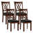 Delouris 39'' H Faux Leather Upholstered Side Chair