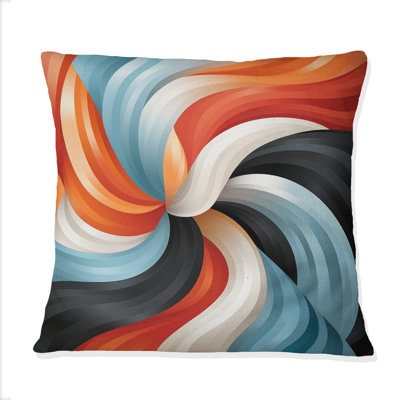 Opt Art Chromatic Elixir V - Op Art Printed Throw Pillow