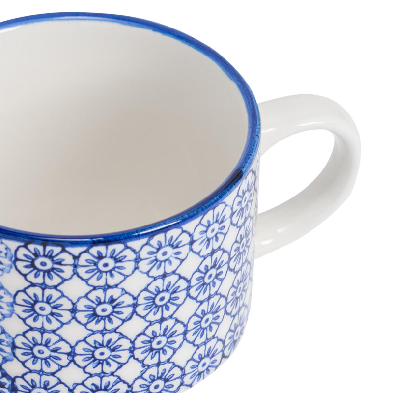 Porcelain Teacup and Saucer, 12